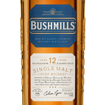 Bushmills 12 Year Whiskey 80 Proof - 750 Ml - Image 4