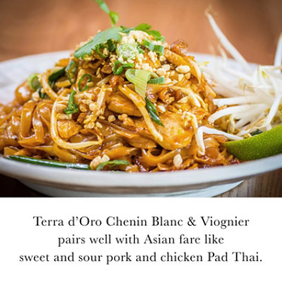 Terra d'Oro Chenin Blanc Viognier White Wine Bottle - 750 Ml - Image 4