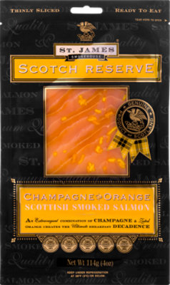 Scotch Reserve Salmon Smk Champagne & Orange Scottish - 4 OZ - Image 1