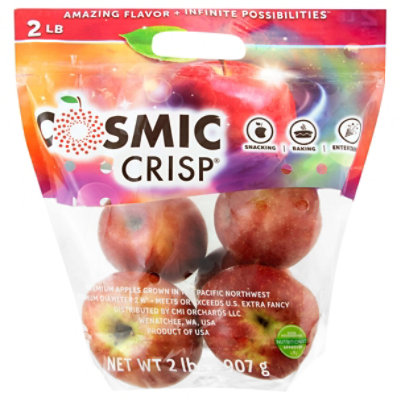 Apples Cosmic Pouch Prepacked Bag - 2 Lb - Image 1