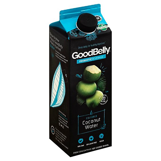 GoodBelly Coconut Wtr Probiotic - 32 Fl. Oz.