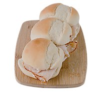 Haggen Mini Turkey Slider Sandwiches - 3 ct. - Made Right Here Always Fresh