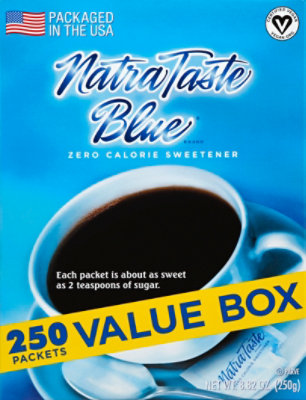 Natra Taste Zero Calorie Sugar Substitute - 250 CT - Image 2