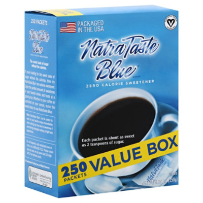 Natra Taste Zero Calorie Sugar Substitute - 250 CT - Image 1