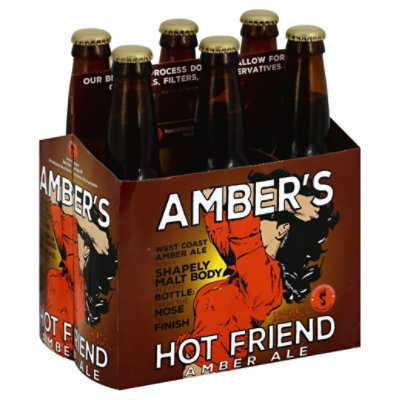 Skookum Ambers Hot Friend Amber Ale In Bottles 612 FZ Haggen