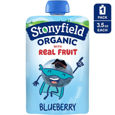 Stonyfield Organic Kids Yogurt Low Fat Blueberry - 3.5 Oz - Image 1