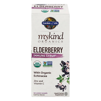 Garden Of Life Mykind Organics Elderberry Syrup - 6.59OZ - Image 3