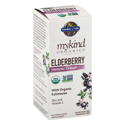 Garden Of Life Mykind Organics Elderberry Syrup - 6.59OZ - Image 1