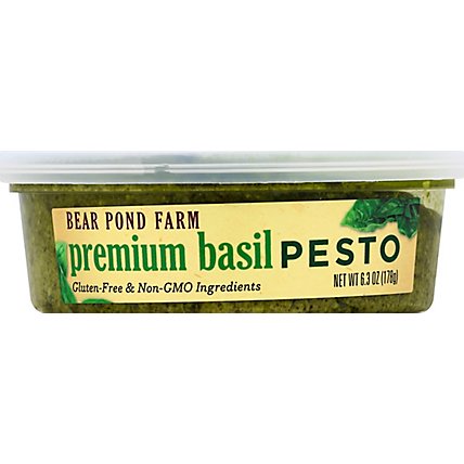 Bear Pond Pesto Basil - 6.3 OZ - Image 2
