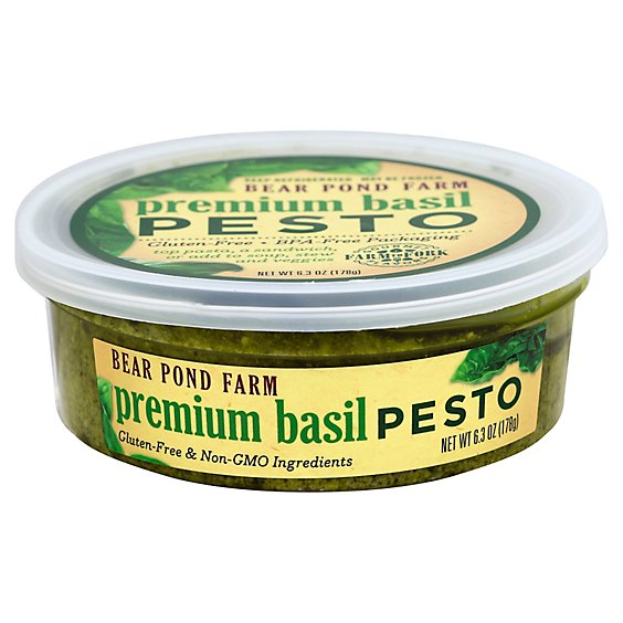 Bear Pond Pesto Basil - 6.3 OZ