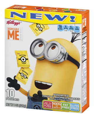 Kelloggs Fruit Snacks Dispicable Me 3 10count - 8 OZ - Image 4