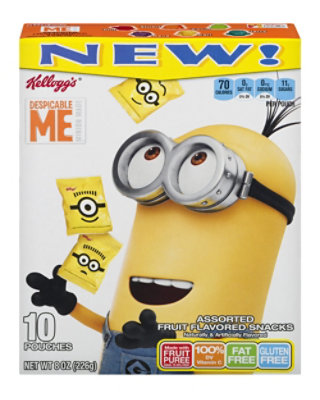 Kelloggs Fruit Snacks Dispicable Me 3 10count - 8 OZ - Image 6