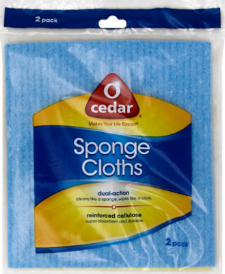 O Cedar 2 Pack Sponge Cloths - 2 CT - Image 2