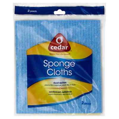 O Cedar 2 Pack Sponge Cloths - 2 CT - Image 1