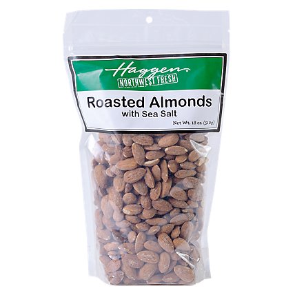 Roasted With Sea Salt Almonds - 18 Oz - Image 1