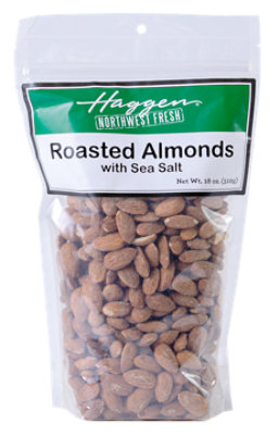 Roasted With Sea Salt Almonds - 18 Oz - Image 1