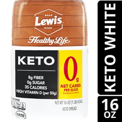 Lewis Bake Shop Healthy Life Keto Bread - 16 OZ - Image 2