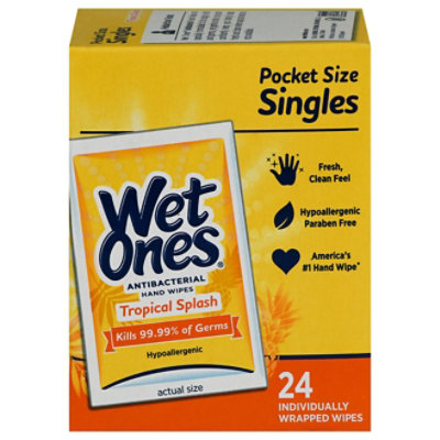 Wet Ones Antibacterial Wipes - 24 CT - Image 3