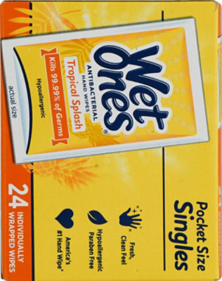 Wet Ones Antibacterial Wipes - 24 CT - Image 5