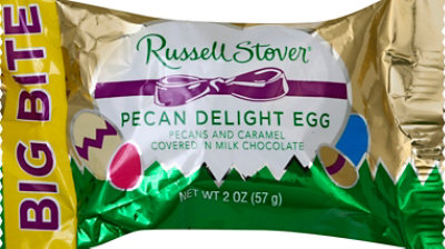 Russell Stover Candy Pecan Egg - 2 OZ - Image 2