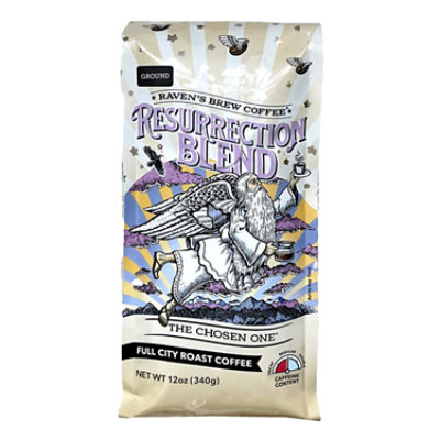 Raven's Brew Resurrecrtion Ground Coffee - 12 OZ - Image 1