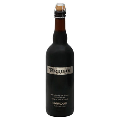 Unibroue Le Terrible In Bottles - 750 ML - Image 1