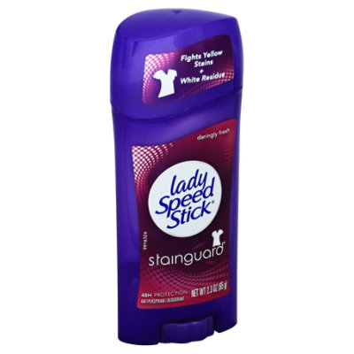 Lady Speed Stick Stainguard Daringly Fresh - 2.3 OZ - Image 1