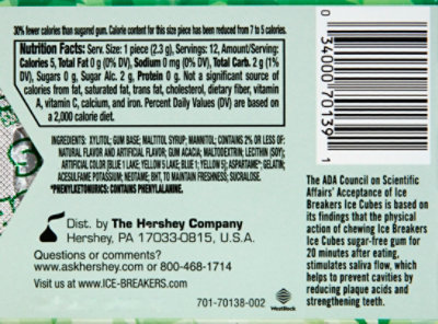 Ice Breakers Ice Cubes Spearmint - .976 OZ - Image 3