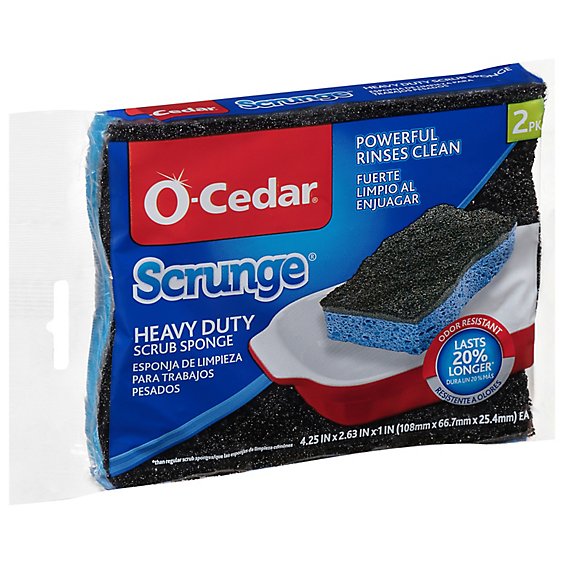 O Cedar Oc 2 Pack Scrunge - EA