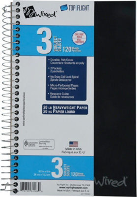 Top Flight Wired 9.5 X 6 Notebook - EA - Image 2