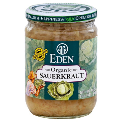 Eden Sauerkraut Org - 18 OZ - Image 1