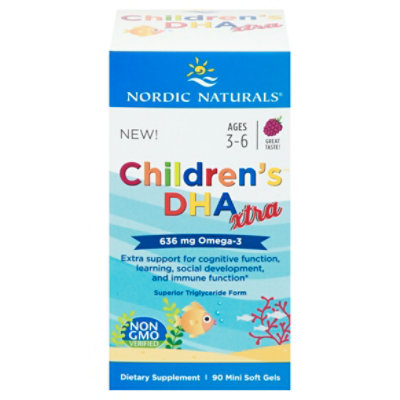 Nordic Ntrls Child Dha Xtra Berry Punch - 90 CT - Image 3