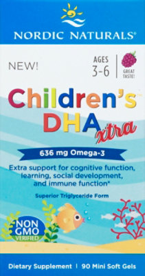 Nordic Ntrls Child Dha Xtra Berry Punch - 90 CT - Image 2