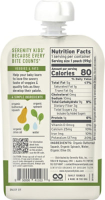 Serenity Kids Butternut Squash/Spinach - 3.5 Oz - Image 5