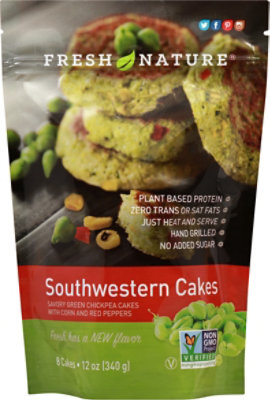 Fresh Natural Southwest Falafel Cake - 12 OZ - Image 1