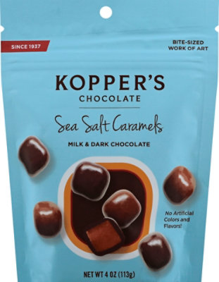 Koppers Chocolate Sea Salt Caramels - 4 OZ - Image 2