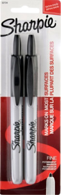 Sanford Black Fine Sharpie - 2 CT - Image 2