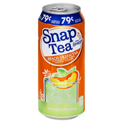 Snapple Peach Green Tea - 16 FZ - Image 1