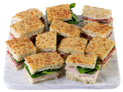 Haggen Focaccia Sandwich Party Tray - Made Right Here Always Fresh – Each - Image 1