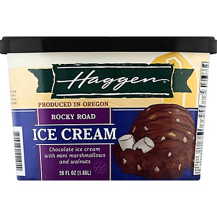 Haggen Rocky Road Ice Cream - 56 FZ - Image 2