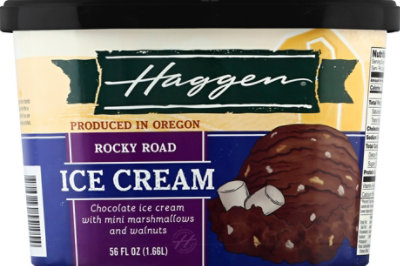 Haggen Rocky Road Ice Cream - 56 FZ - Image 2