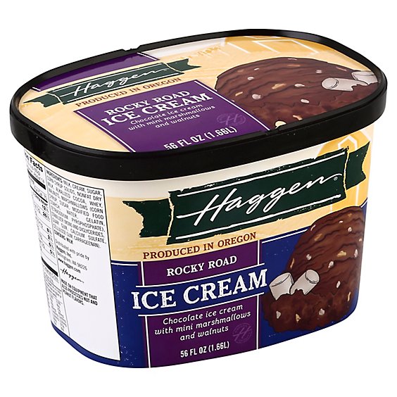 Haggen Rocky Road Ice Cream - 56 FZ