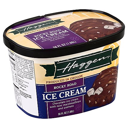 Haggen Rocky Road Ice Cream - 56 FZ - Image 1
