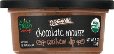 Fresh Cravings Organic Chocolate Mousse Cashew Dip - 8 OZ - Image 2