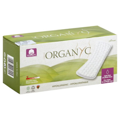 Organyc Liners Plus Flat - 24 CT - Image 1