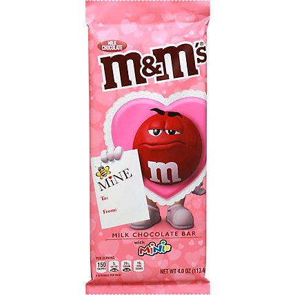 Mars M&m Tablet Bar Milk Chocolate - 4 OZ - Image 2