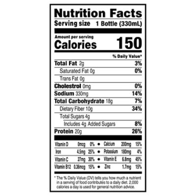 Evolve Plant-based Protein Shake Berry Medley Natural Flavor 11.16 Fz - 11.16FZ - Image 4
