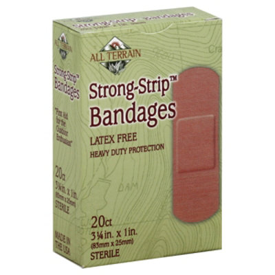 All Terrain Bandages Strong Strip - 20 CT - Image 1