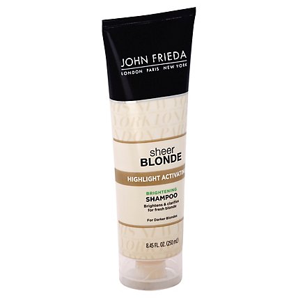 John Frieda Sheer Blonde Honey To Caramel Shampoo - 8.45 FZ - Image 1