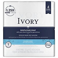 Ivory Simply Bar Soap - 4-4 OZ - Image 1